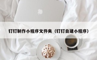 临沧钉钉制作小程序文件夹（钉钉自建小程序）