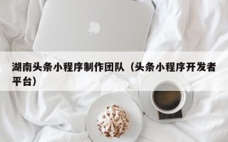 临沧湖南头条小程序制作团队（头条小程序开发者平台）